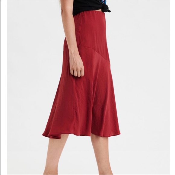 American Eagle High Waisted Slip Skirt - Picture 1 of 7